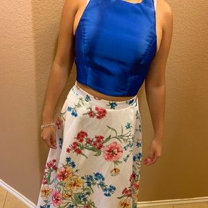 2-piece prom/homecoming dress.